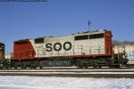 Soo Line SD40B 6450